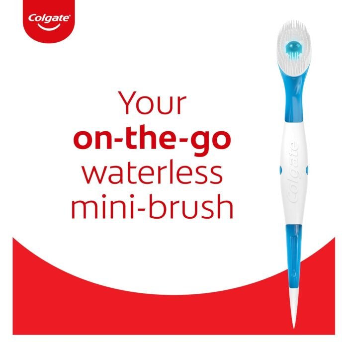 Colgate Max Fresh Wisp Disposable Mini Travel Toothbrushes, Peppermint, 24 Count (Pack of 4) - Image 2
